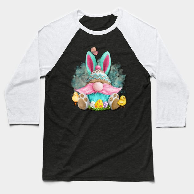 Easter Gnome Baseball T-Shirt by Orange Otter Designs